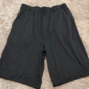 Men's Black Athletic Shorts